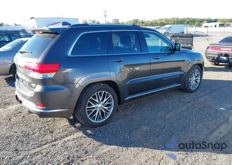 2017 Jeep Grand Cherokee Summit 4X4 из США, поврежденный, VIN 1C4RJFJG4HC807862